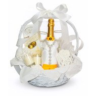 Wedding Gift Basket white Wedding Gift Basket white