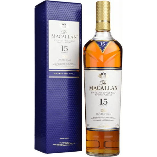 The Macallan Double Cask Matured Fine Oak 15 Year Old Single Malt Scotch Whisky