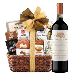 Tenuta di Arceno Chianti Classico Italian Red Wine Basket