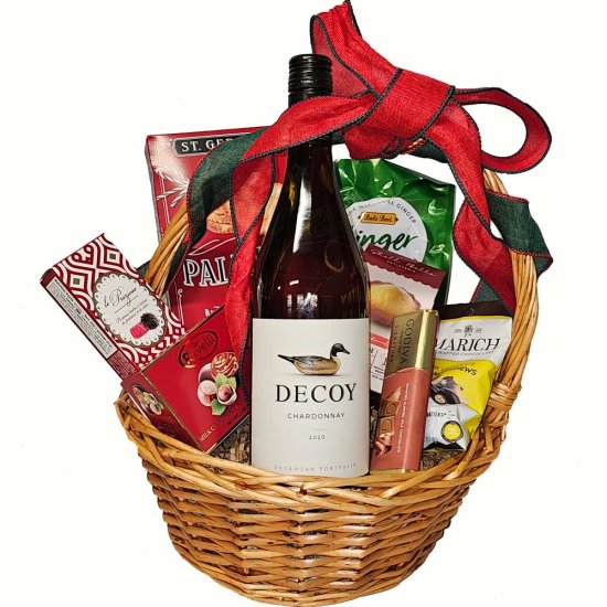 Decoy Chardonnay Gourmet Delights Gift Basket Decoy Chardonnay Gourmet Delights Gift Basket