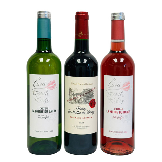 Chateau La Mothe du Barry Bordeaux Wine Set of 3 Chateau La Mothe du Barry Bordeaux Wine Set of 3