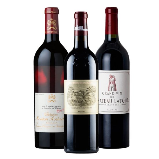 French Bordeaux Red Wine Trio Gift Set