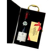 Romanee Saint Vivant Grand Cru + Godiva chocolate Gift Set
