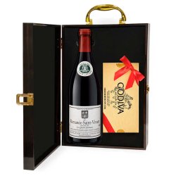 Louis Latour Romanee Saint Vivant Grand Cru Wine Gift Set