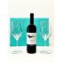 Gaja Dagromis Barolo Wine + Tiffany Wine Glasses