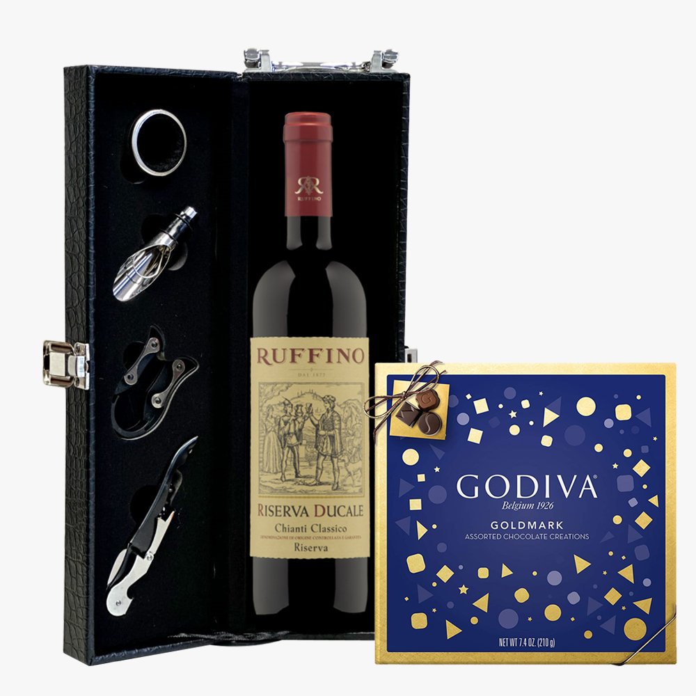 Ruffino Riserva Ducale Italian Wine Gift Box