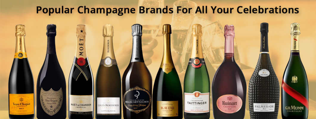 Popular Champagne Brands For All Your Celebrations