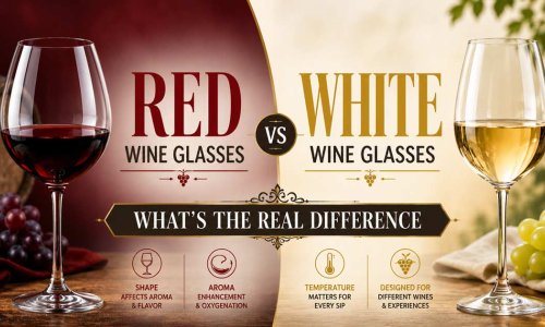 Red Wine Glasses vs White Wine Glasses: What’s the Real Difference?