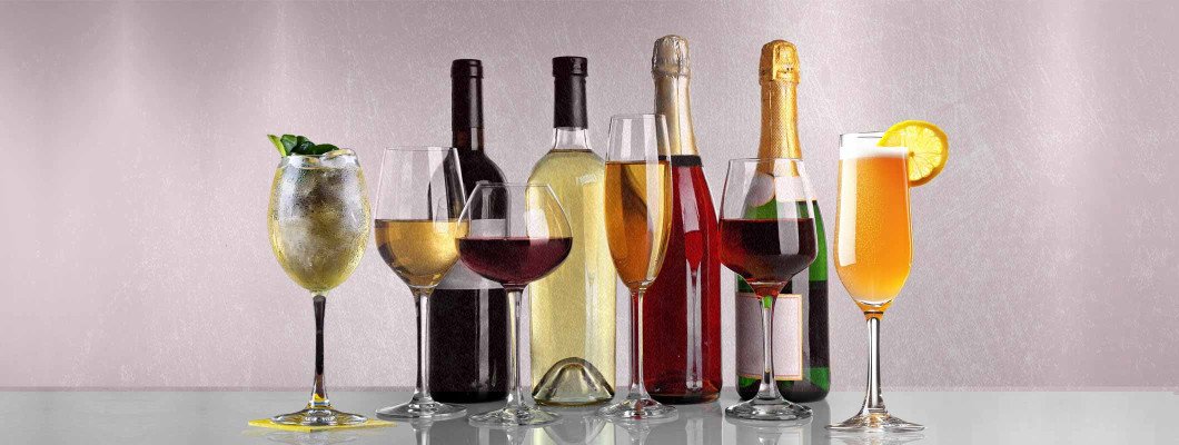 Wine and Champagne Cocktails - Sparkle Up The Holidays
