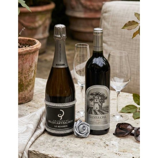 Billecart-Salmon Le Réserve & Silver Oak Alexander Valley Sparkling wedding design set