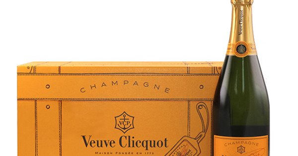 Veuve Clicquot Brut Champagne Case - 12 Bottles, 750ml