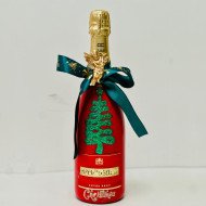 Hand-Painted Piper-Heidsieck Cuvée Brut Christmas Champagne Gift