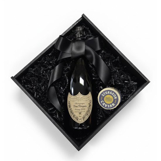 Dom Perignon Brut with Black Caviar set Dom Perignon Brut with Black Caviar set