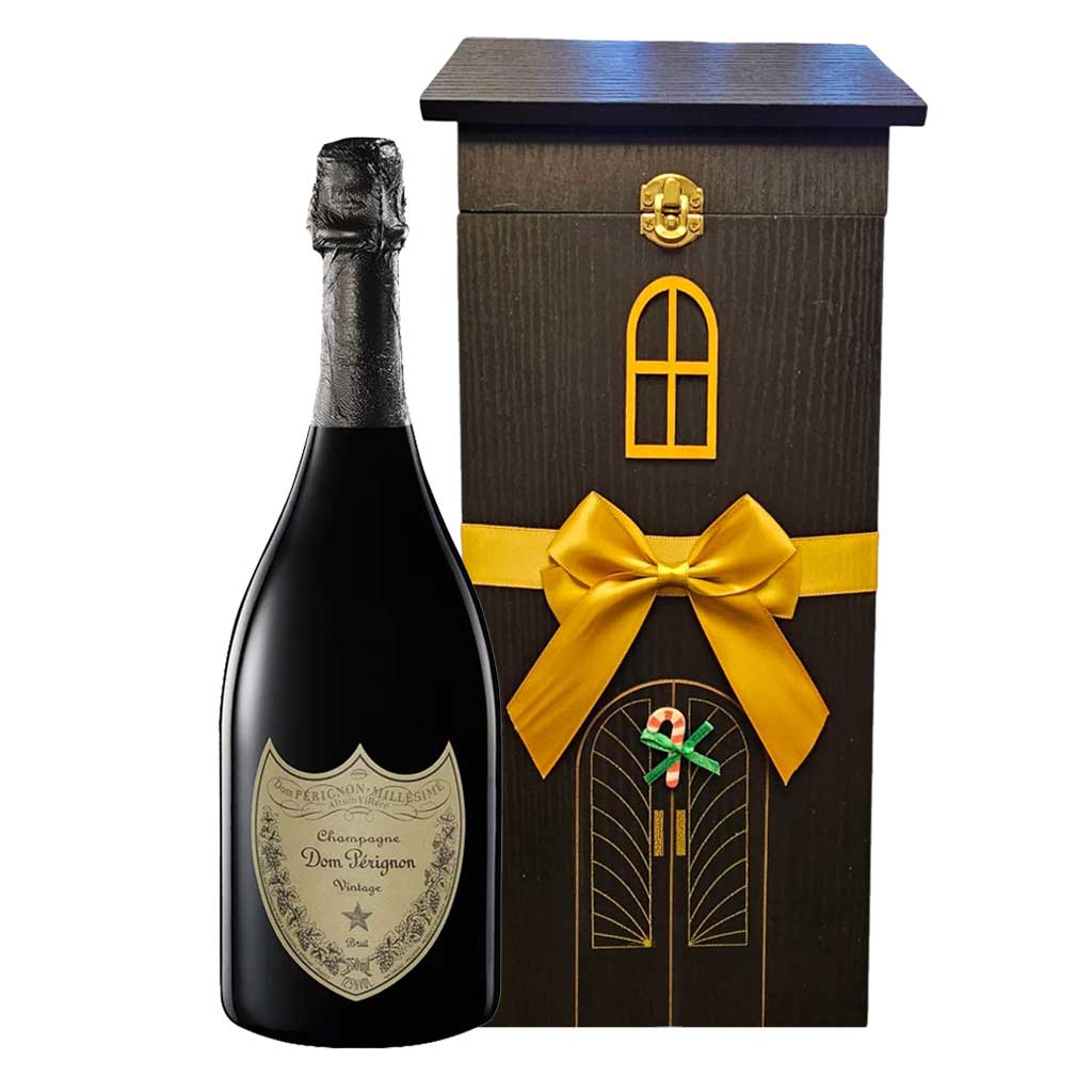Dom Pérignon シャンパン ギフトボックス入り Dom Perignon Champagne Housewarming Gift Box - Buy Now