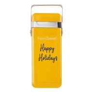 Personalized Veuve Clicquot Cooler 'Happy Holiday' Gift Box