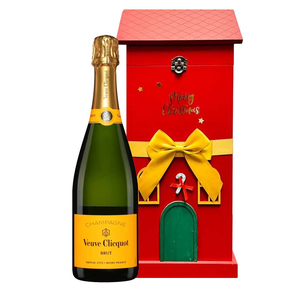 新品2本セット_Veuve Clicquot シャンパン_クリスマス&年末年始 Veuve Clicquot Champagne Christmas Gift Box
