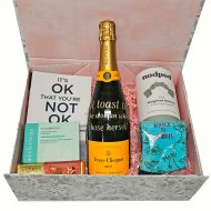 Veuve Clicquot Divorce Care Package Gift Box