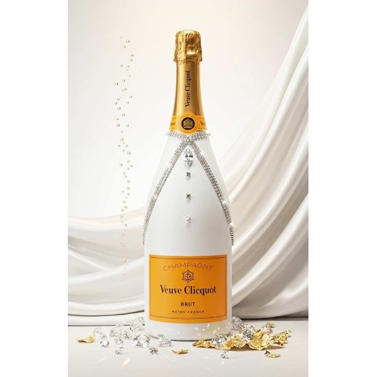 Veuve Clicquot Champagne Wedding Bottle 1.5L
