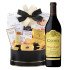 Caymus Cabernet Sauvignon Wine and Godiva Celebration Chocolate Gift Basket