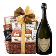 Bon Appetit Gourmet Gift Basket With Dom Perignon Champagne Bon Appetit Gourmet Gift Basket With Dom Perignon Champagne