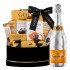 Veuve Clicquot  Rich Champagne With Black Godiva Gift Basket