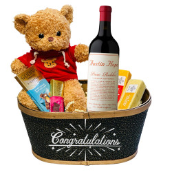 Austin Hope Cabernet Congratulations Gift Basket