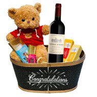 Chateau d’Arsac Margaux Congratulations Wine Gift Basket Chateau d’Arsac Margaux Congratulations Wine Gift Basket