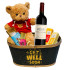 Château d’Arsac Margaux Get Well Soon Gift Basket with Teddy Bear
