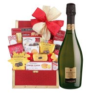 Lamberti Prosecco and Golden Gift Basket	
