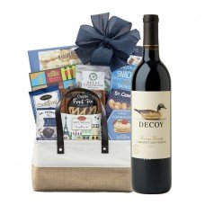 Decoy Wine Gift Basket