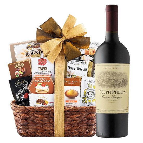 Joseph Phelps Cabernet Sauvignon 2019  Wine With Bon Appetit Gourmet Gift Basket