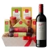 Penfolds RWT Bin 798 Shiraz Australian Red Wine and Cheese Gift Basket