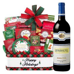 Rombauer Vineyards zinfandel Wine With Holiday Gift Basket Rombauer Vineyards zinfandel Wine With Holiday Gift Basket