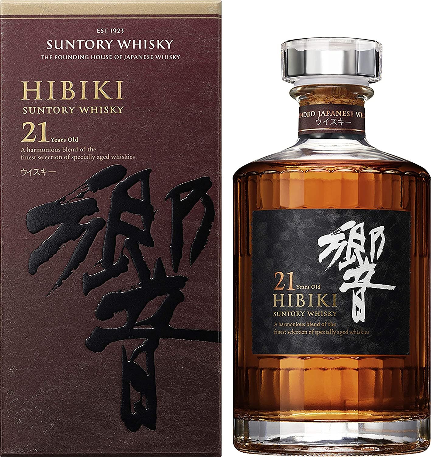 Hibiki 21 Year Old Japanese Whisky 750 ml - Buy Online 
