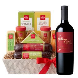 Kathryn Hall Napa Valley Cabernet Sauvignon 2018 Wine With Cheese Gift Basket