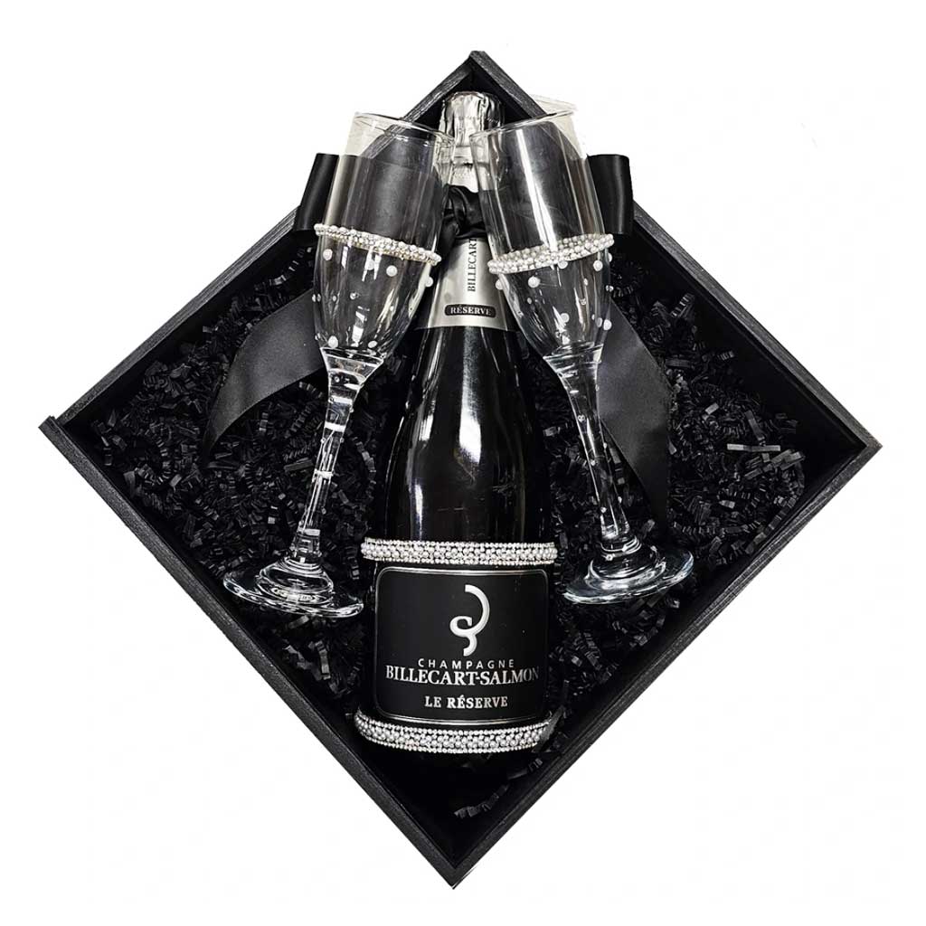 Billecart Salmon La Reserve Champagne And Flute Gift Set
