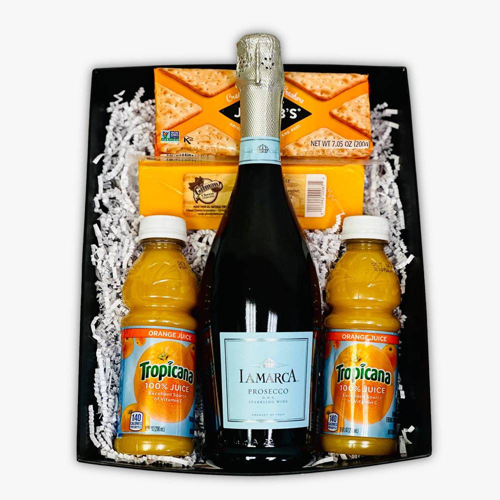 La Marca Prosecco Sparkling Wine Mimosa Gift Basket