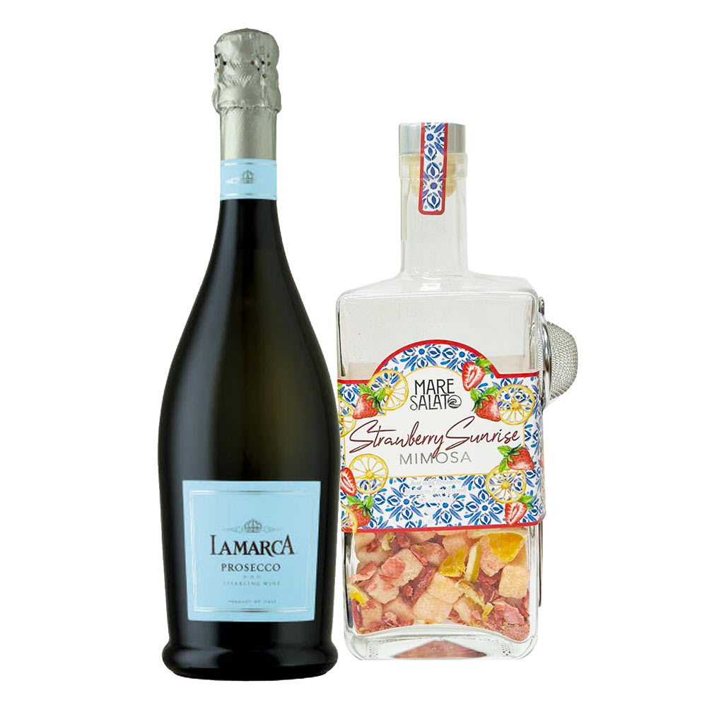 La Marca Prosecco Sparkling Wine Mimosa Gift Set
