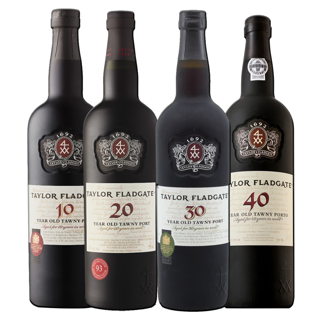 Taylor Fladgate Century Tawny Port Gift Set (Pack of 4 Bottles)