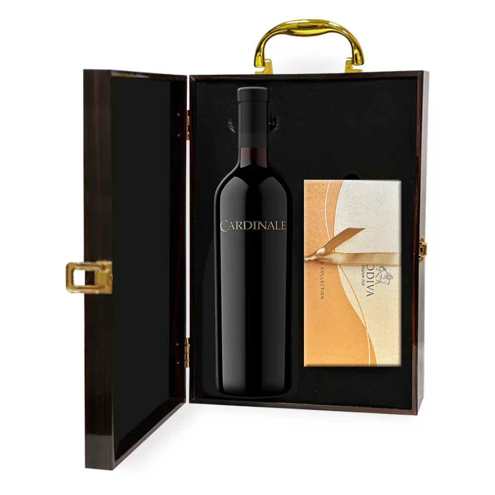 Cardinale Napa Valley Wine & Godiva 8pc Chocolate Box