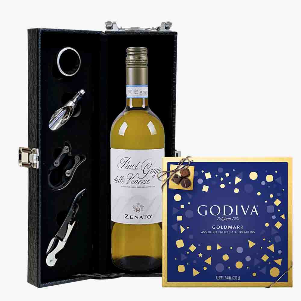 Zenato Pinot Grigio Delle Venezie Wine Gift Box