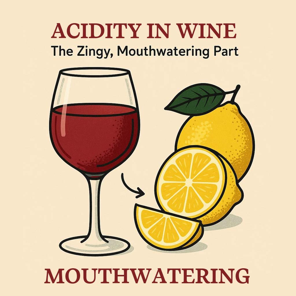 Wine Acidity Illustration