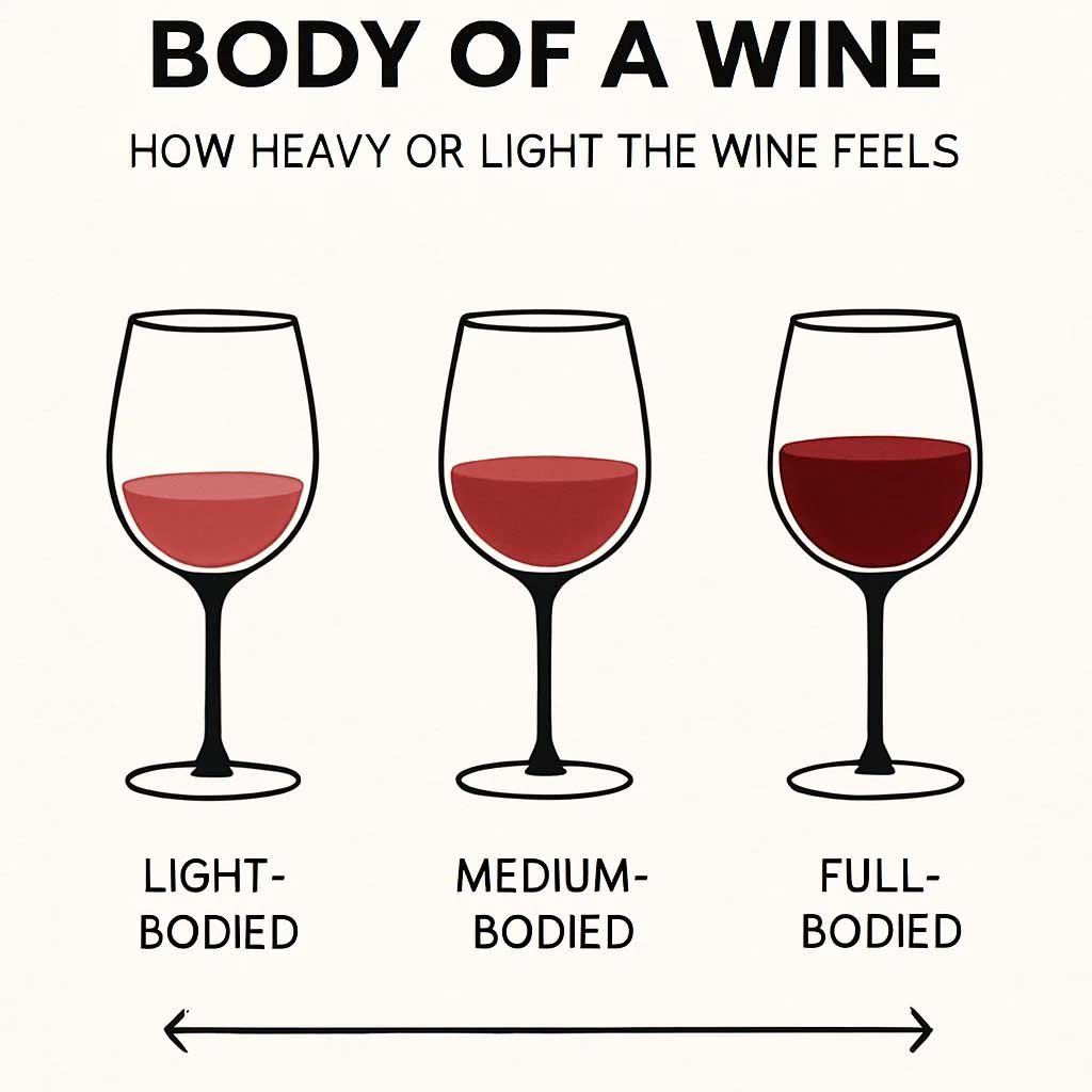 Wine Body Illustration