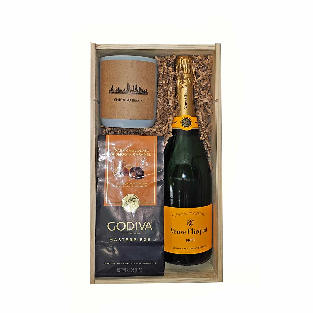 Chicago Celebration Champagne Gift Set 