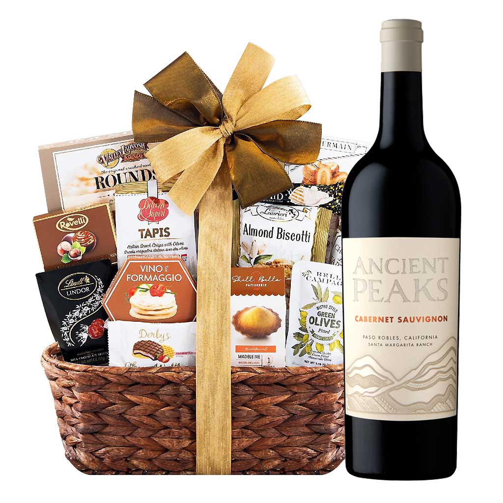 Ancient Peaks Paso Robles with Bon Appetit Gourmet Gift Basket