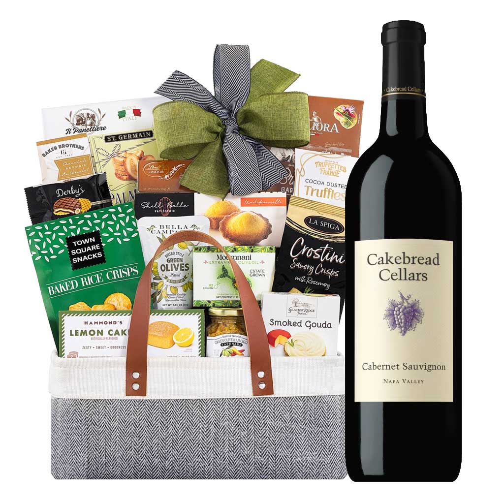 Cakebread Cellars Cabernet Sauvignon Red Wine Gift Basket