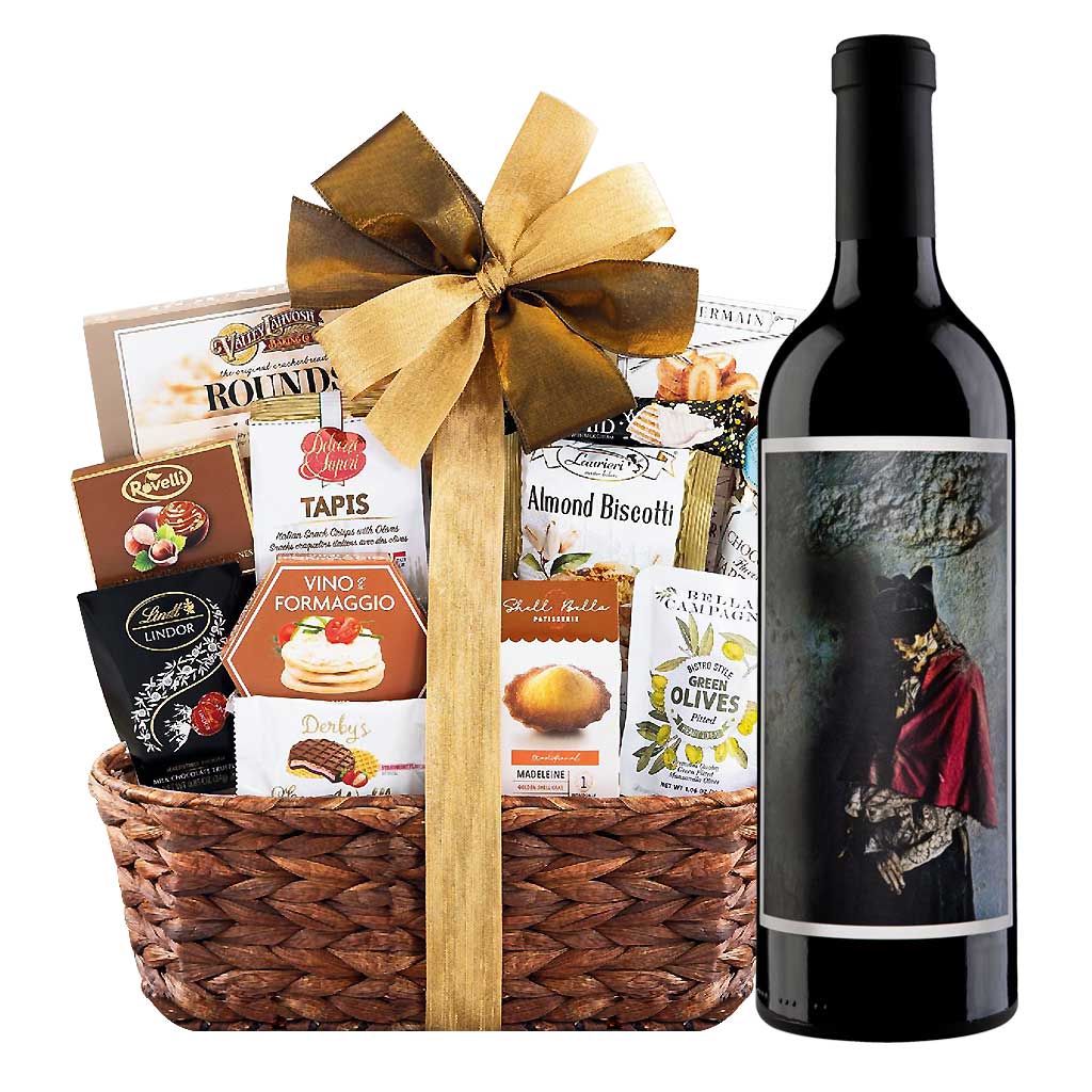 Orin Swift Palermo Wine With Bon Appétit Gourmet Gift Basket